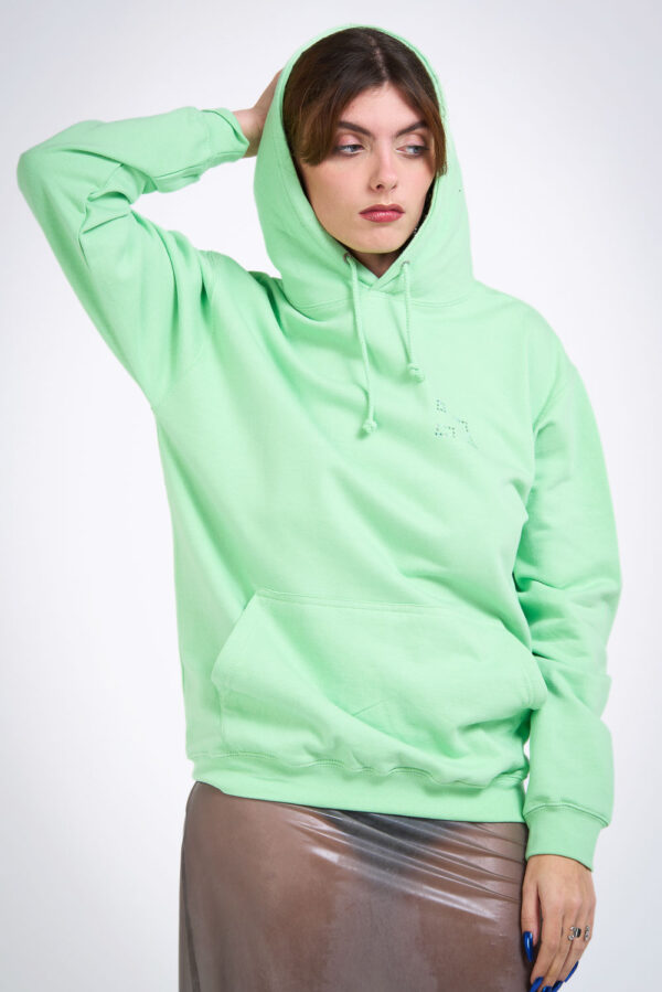 ROBE_LATEX + HOODIE_PETIT_LOGO_VERT_3950_ESHOP