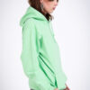 Sweat-shirt à petit logo en strass - vert